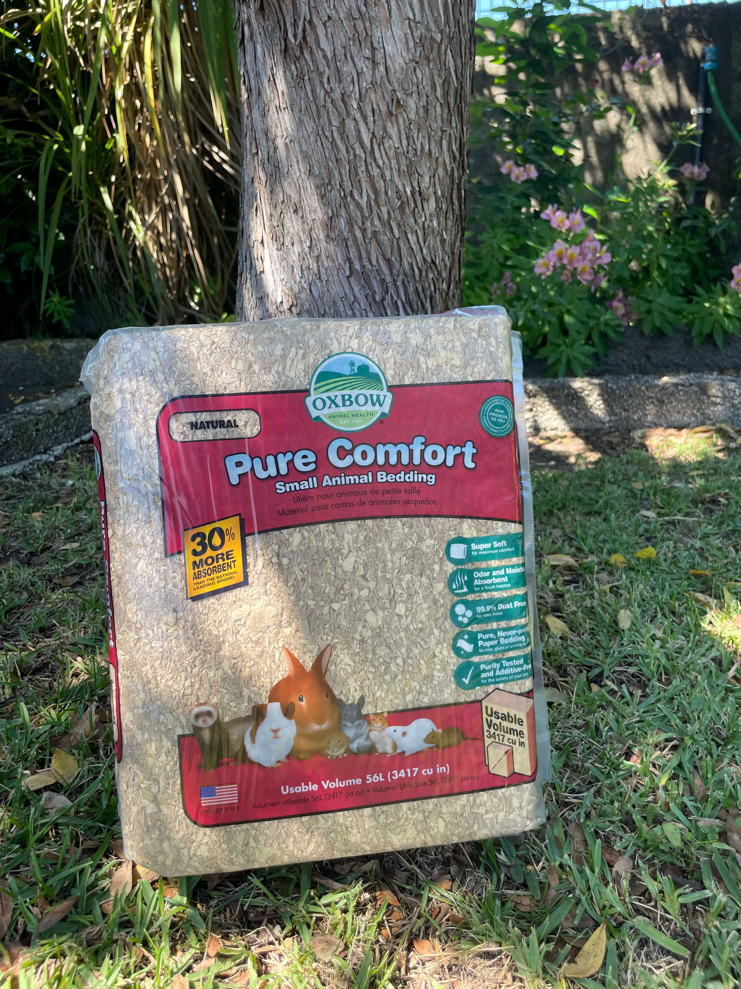 Oxbow Pure Comfort Natural Bedding 56L 🌿