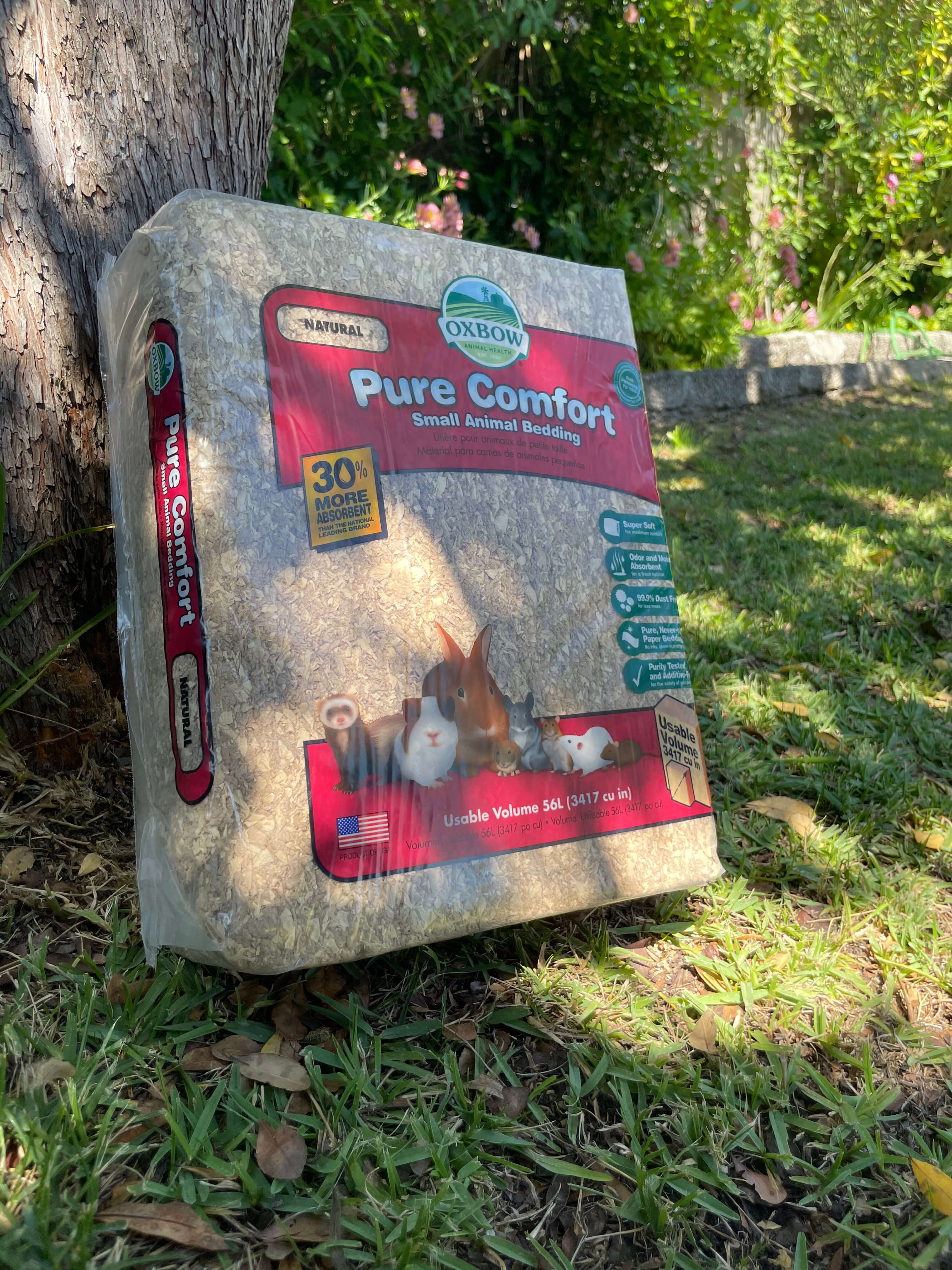 Oxbow Pure Comfort Natural Bedding 56L 🌿