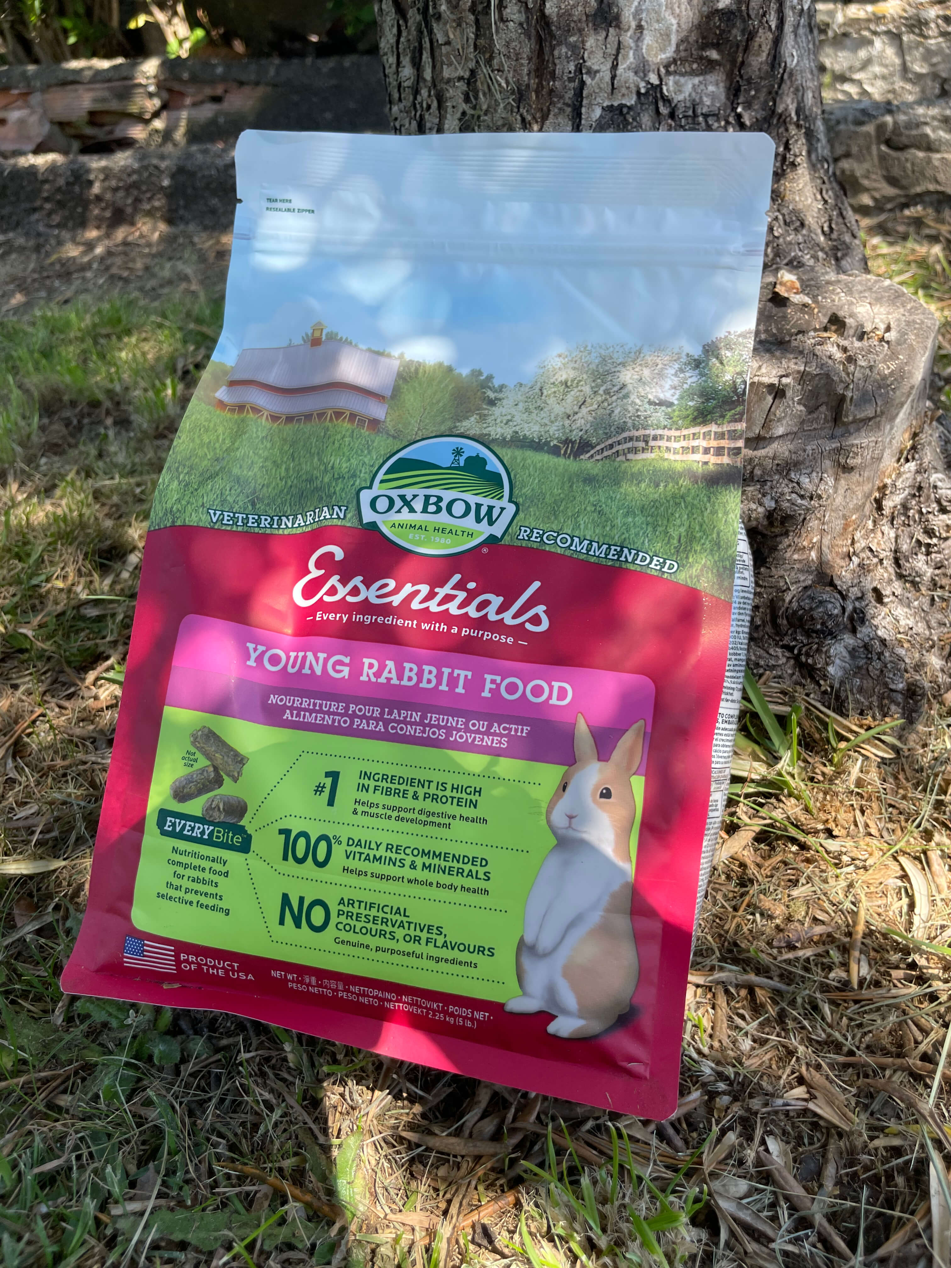 Oxbow Essentials Young Rabbit Food 🌿🐰