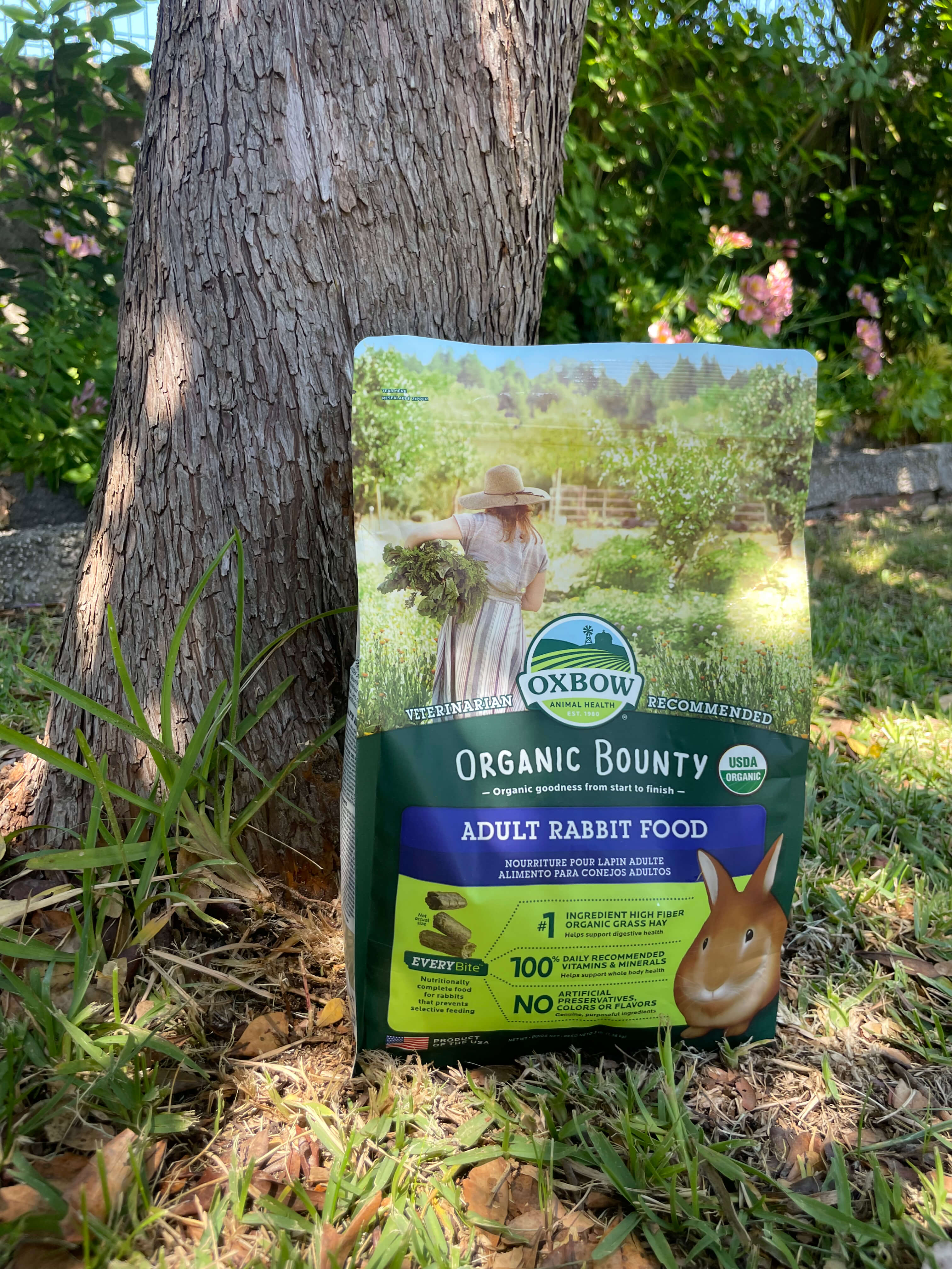 Oxbow Organic Bounty Adult Rabbit Food 🌿🐰