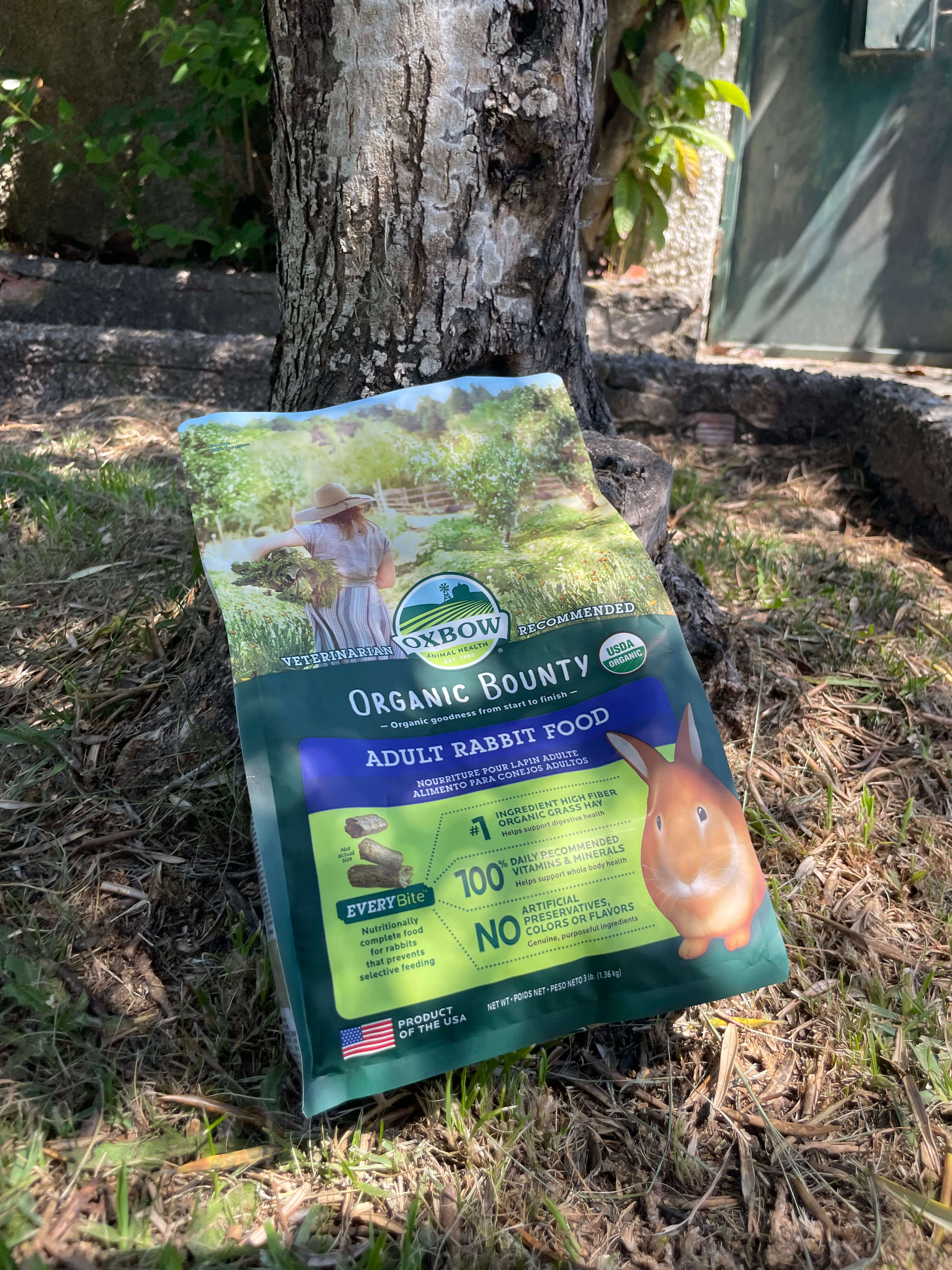 Oxbow Organic Bounty Adult Rabbit Food 🌿🐰