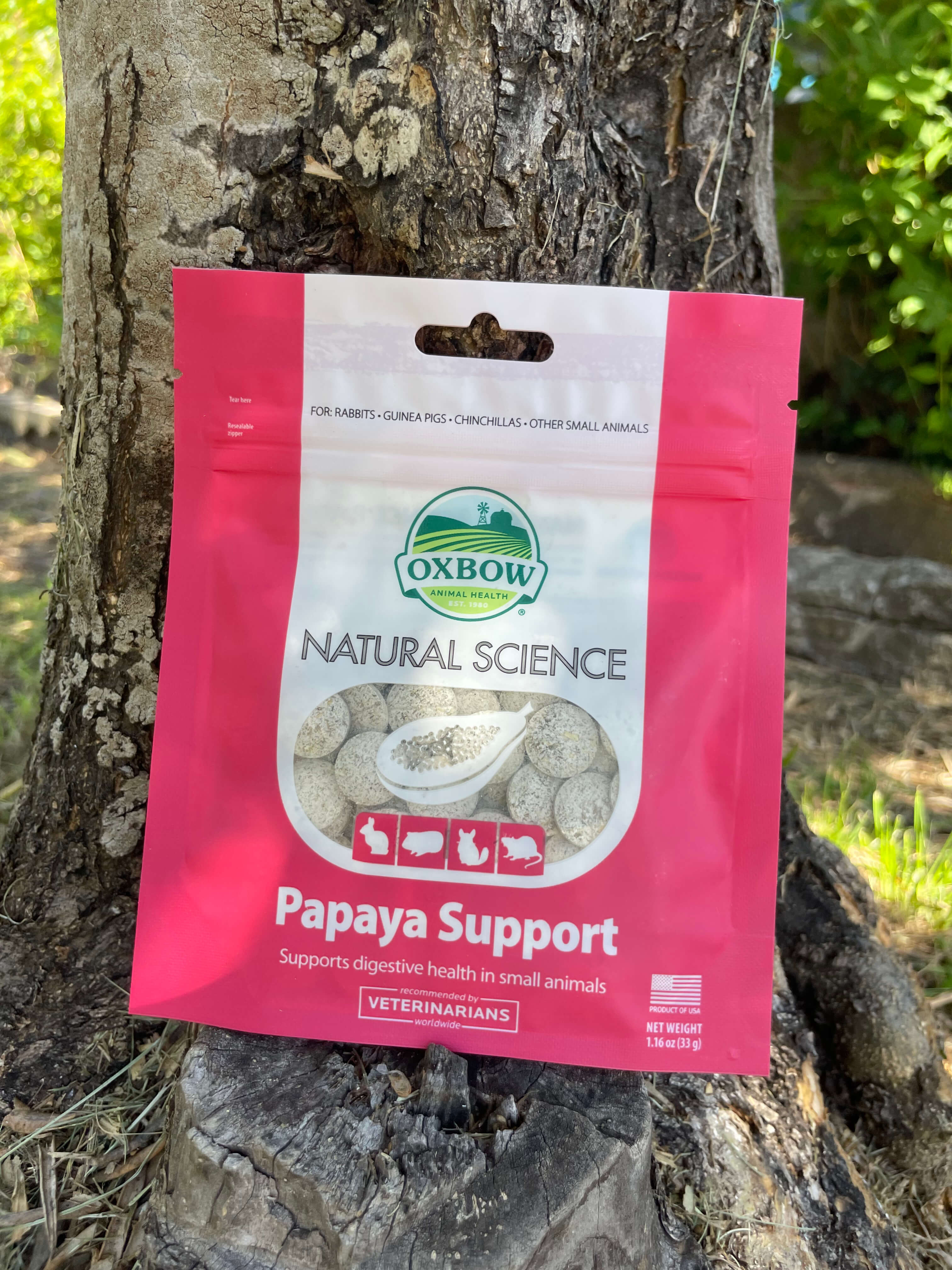 Oxbow Natural Science Papaya Support 🌿🍍