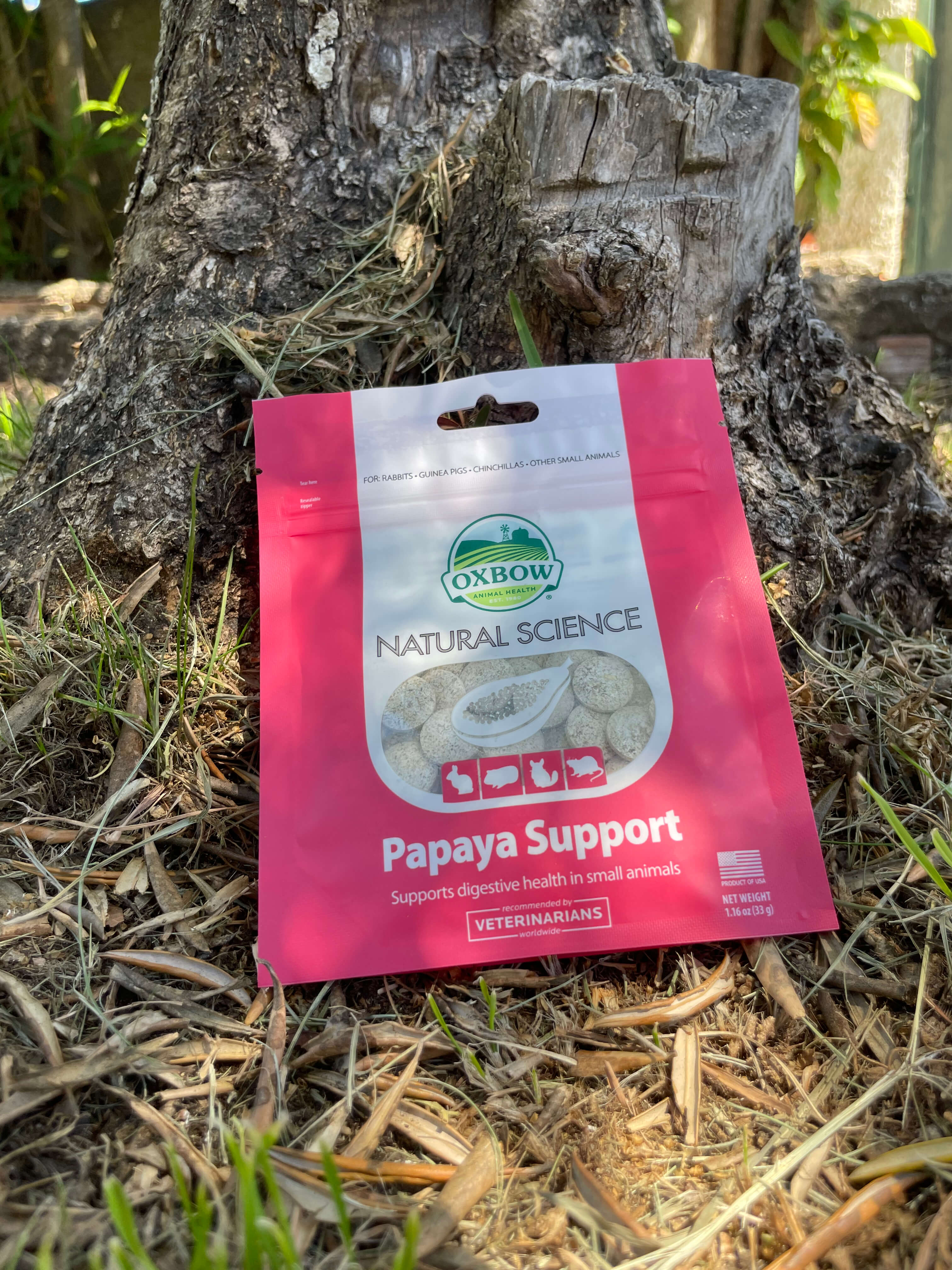 Oxbow Natural Science Papaya Support 🌿🍍