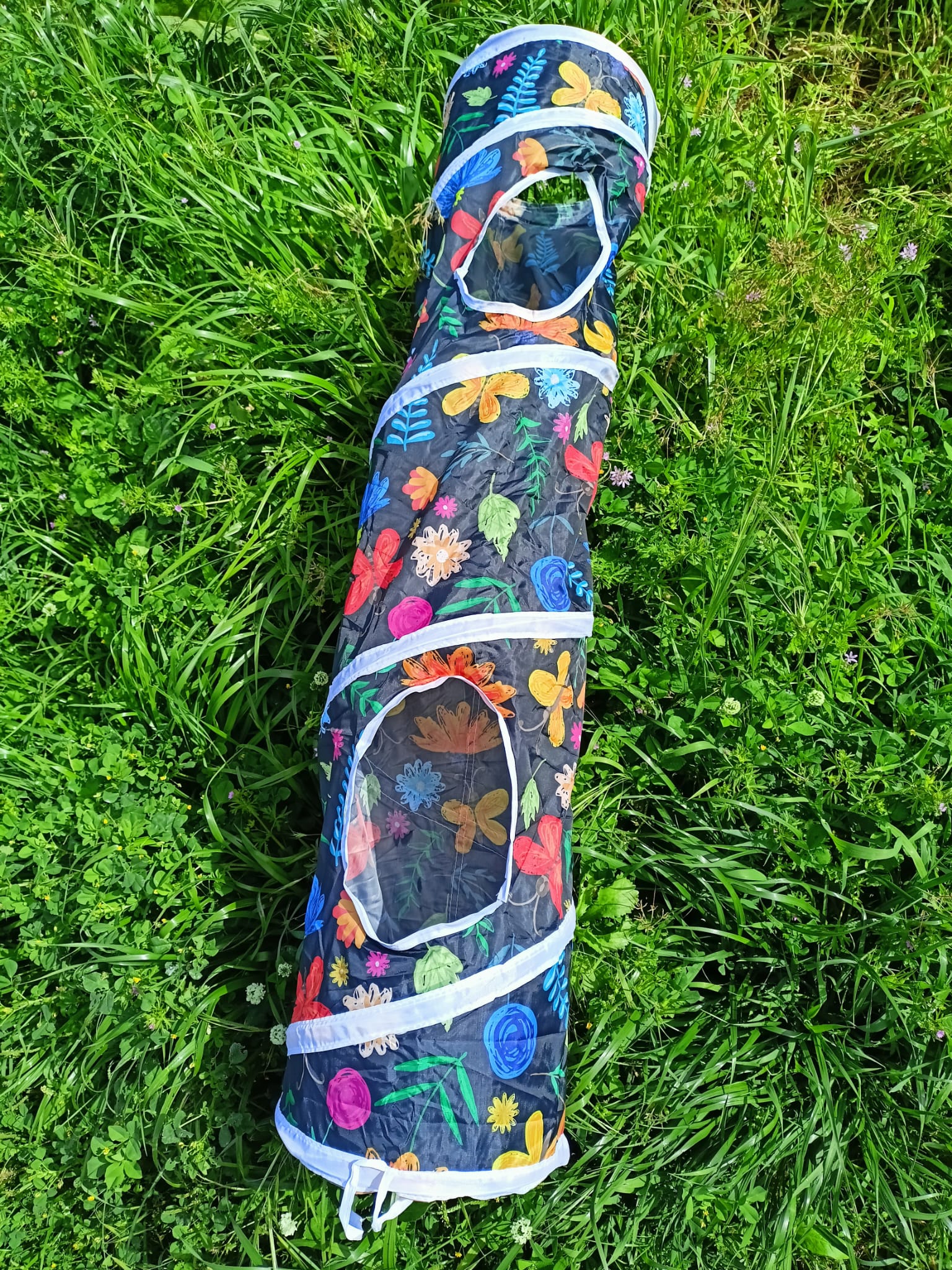 Túnel para Coelhos - Design Floral🌸